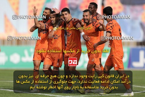 1981046, لیگ برتر فوتبال ایران، Persian Gulf Cup، Week 20، Second Leg، 2023/02/14، Kerman، Shahid Bahonar Stadium، Mes Kerman 2 - ۱ Nassaji Qaemshahr