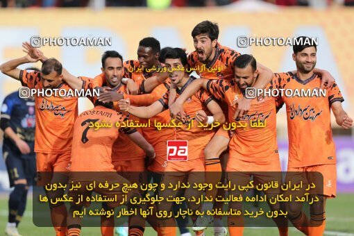 1981047, لیگ برتر فوتبال ایران، Persian Gulf Cup، Week 20، Second Leg، 2023/02/14، Kerman، Shahid Bahonar Stadium، Mes Kerman 2 - ۱ Nassaji Qaemshahr