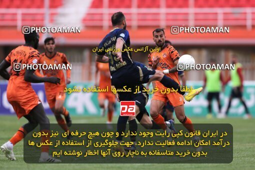 1981059, لیگ برتر فوتبال ایران، Persian Gulf Cup، Week 20، Second Leg، 2023/02/14، Kerman، Shahid Bahonar Stadium، Mes Kerman 2 - ۱ Nassaji Qaemshahr