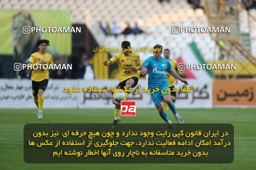 2223987, Isfahan, Iran, Friendly Match، Sepahan 2 - 0 FC Zenit on 2023/02/17 at Naghsh-e Jahan Stadium