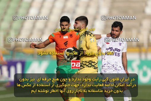 1984038, لیگ برتر فوتبال ایران، Persian Gulf Cup، Week 21، Second Leg، 2023/02/28، Tehran، Shahid Dastgerdi Stadium، Havadar S.C. 0 - ۱ Mes Rafsanjan