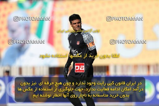 1987974, لیگ برتر فوتبال ایران، Persian Gulf Cup، Week 22، Second Leg، 2023/03/06، Kerman، Shahid Bahonar Stadium، Mes Kerman 1 - ۱ Foulad Khouzestan