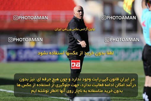 1987990, لیگ برتر فوتبال ایران، Persian Gulf Cup، Week 22، Second Leg، 2023/03/06، Kerman، Shahid Bahonar Stadium، Mes Kerman 1 - ۱ Foulad Khouzestan