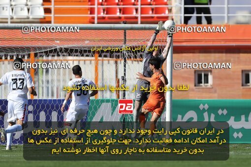 1987993, لیگ برتر فوتبال ایران، Persian Gulf Cup، Week 22، Second Leg، 2023/03/06، Kerman، Shahid Bahonar Stadium، Mes Kerman 1 - ۱ Foulad Khouzestan