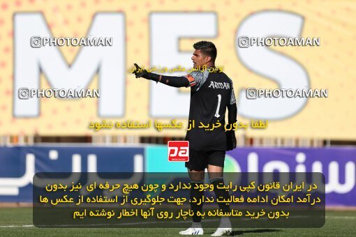 1987998, لیگ برتر فوتبال ایران، Persian Gulf Cup، Week 22، Second Leg، 2023/03/06، Kerman، Shahid Bahonar Stadium، Mes Kerman 1 - ۱ Foulad Khouzestan