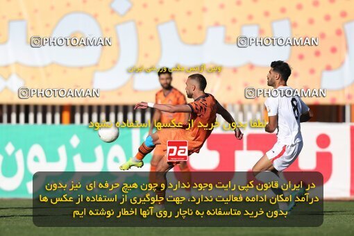 1988015, لیگ برتر فوتبال ایران، Persian Gulf Cup، Week 22، Second Leg، 2023/03/06، Kerman، Shahid Bahonar Stadium، Mes Kerman 1 - ۱ Foulad Khouzestan