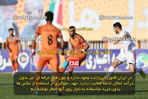 1988028, لیگ برتر فوتبال ایران، Persian Gulf Cup، Week 22، Second Leg، 2023/03/06، Kerman، Shahid Bahonar Stadium، Mes Kerman 1 - ۱ Foulad Khouzestan
