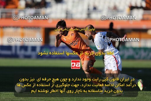 1988031, لیگ برتر فوتبال ایران، Persian Gulf Cup، Week 22، Second Leg، 2023/03/06، Kerman، Shahid Bahonar Stadium، Mes Kerman 1 - ۱ Foulad Khouzestan