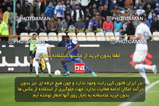 2062487, لیگ برتر فوتبال ایران، Persian Gulf Cup، Week 22، Second Leg، 2023/03/06، Tehran، Azadi Stadium، Esteghlal 2 - ۱ Gol Gohar Sirjan