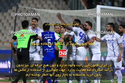 2062560, لیگ برتر فوتبال ایران، Persian Gulf Cup، Week 22، Second Leg، 2023/03/06، Tehran، Azadi Stadium، Esteghlal 2 - ۱ Gol Gohar Sirjan