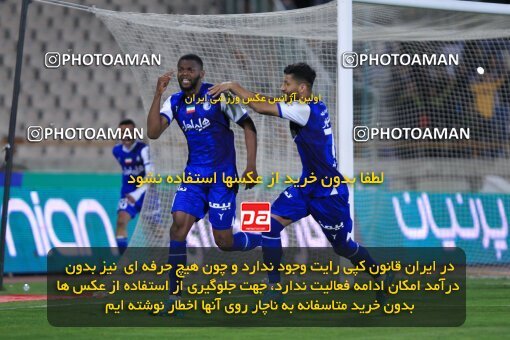 2062573, لیگ برتر فوتبال ایران، Persian Gulf Cup، Week 22، Second Leg، 2023/03/06، Tehran، Azadi Stadium، Esteghlal 2 - ۱ Gol Gohar Sirjan