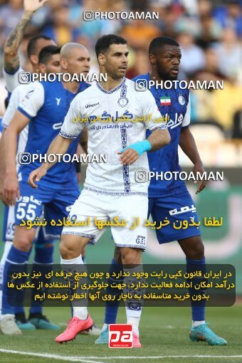 1987794, لیگ برتر فوتبال ایران، Persian Gulf Cup، Week 22، Second Leg، 2023/03/06، Tehran، Azadi Stadium، Esteghlal 2 - ۱ Gol Gohar Sirjan