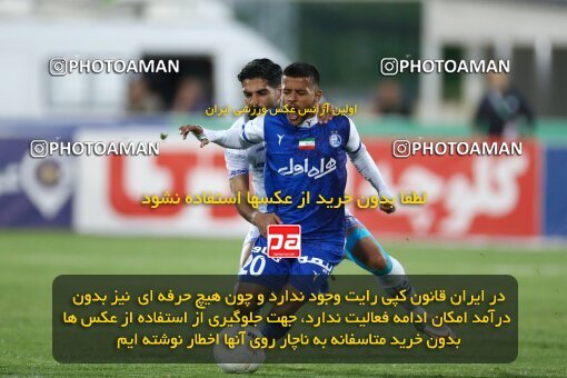 1987853, لیگ برتر فوتبال ایران، Persian Gulf Cup، Week 22، Second Leg، 2023/03/06، Tehran، Azadi Stadium، Esteghlal 2 - ۱ Gol Gohar Sirjan
