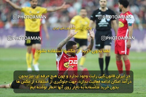 2083260, لیگ برتر فوتبال ایران، Persian Gulf Cup، Week 23، Second Leg، 2023/03/11، Tehran، Azadi Stadium، Persepolis 0 - ۱ Sepahan