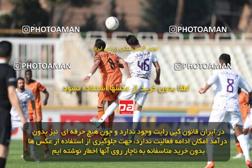 1994534, لیگ برتر فوتبال ایران، Persian Gulf Cup، Week 23، Second Leg، 2023/03/12، Tehran، Shahid Dastgerdi Stadium، Havadar S.C. 1 - ۱ Mes Kerman