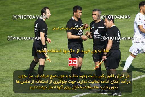 1991405, لیگ برتر فوتبال ایران، Persian Gulf Cup، Week 23، Second Leg، 2023/03/12، Tehran، Shahid Dastgerdi Stadium، Havadar S.C. 1 - ۱ Mes Kerman