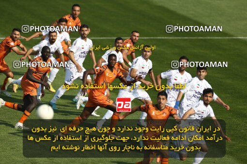 1991525, لیگ برتر فوتبال ایران، Persian Gulf Cup، Week 23، Second Leg، 2023/03/12، Tehran، Shahid Dastgerdi Stadium، Havadar S.C. 1 - ۱ Mes Kerman
