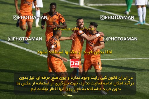 1991541, لیگ برتر فوتبال ایران، Persian Gulf Cup، Week 23، Second Leg، 2023/03/12، Tehran، Shahid Dastgerdi Stadium، Havadar S.C. 1 - ۱ Mes Kerman