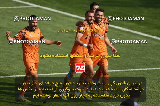 1991549, لیگ برتر فوتبال ایران، Persian Gulf Cup، Week 23، Second Leg، 2023/03/12، Tehran، Shahid Dastgerdi Stadium، Havadar S.C. 1 - ۱ Mes Kerman
