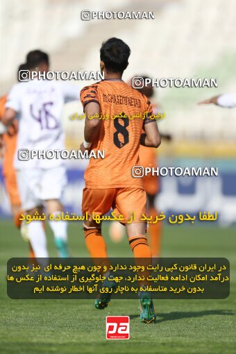 1991646, لیگ برتر فوتبال ایران، Persian Gulf Cup، Week 23، Second Leg، 2023/03/12، Tehran، Shahid Dastgerdi Stadium، Havadar S.C. 1 - ۱ Mes Kerman