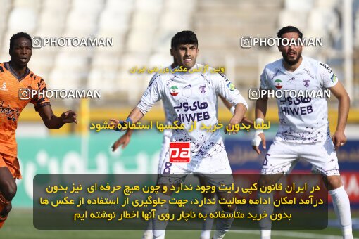 1991684, لیگ برتر فوتبال ایران، Persian Gulf Cup، Week 23، Second Leg، 2023/03/12، Tehran، Shahid Dastgerdi Stadium، Havadar S.C. 1 - ۱ Mes Kerman