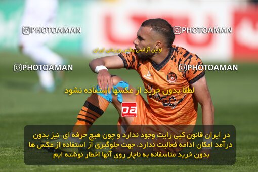 1991685, لیگ برتر فوتبال ایران، Persian Gulf Cup، Week 23، Second Leg، 2023/03/12، Tehran، Shahid Dastgerdi Stadium، Havadar S.C. 1 - ۱ Mes Kerman