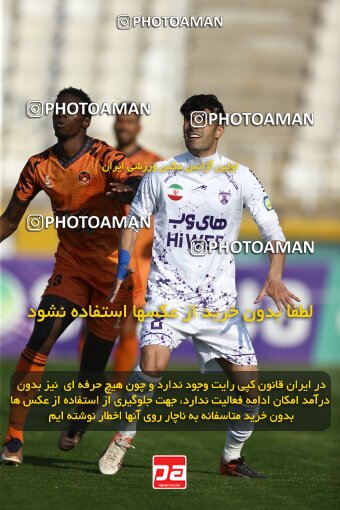 1991711, لیگ برتر فوتبال ایران، Persian Gulf Cup، Week 23، Second Leg، 2023/03/12، Tehran، Shahid Dastgerdi Stadium، Havadar S.C. 1 - ۱ Mes Kerman
