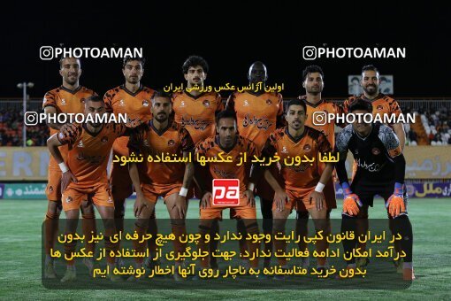 2043891, لیگ برتر فوتبال ایران، Persian Gulf Cup، Week 24، Second Leg، 2023/03/30، Kerman، Shahid Bahonar Stadium، Mes Kerman 1 - ۱ Aluminium Arak