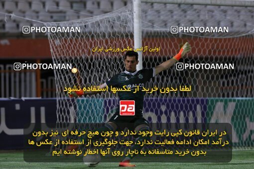 2043936, لیگ برتر فوتبال ایران، Persian Gulf Cup، Week 24، Second Leg، 2023/03/30، Kerman، Shahid Bahonar Stadium، Mes Kerman 1 - ۱ Aluminium Arak