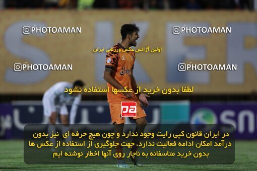 2043994, لیگ برتر فوتبال ایران، Persian Gulf Cup، Week 24، Second Leg، 2023/03/30، Kerman، Shahid Bahonar Stadium، Mes Kerman 1 - ۱ Aluminium Arak