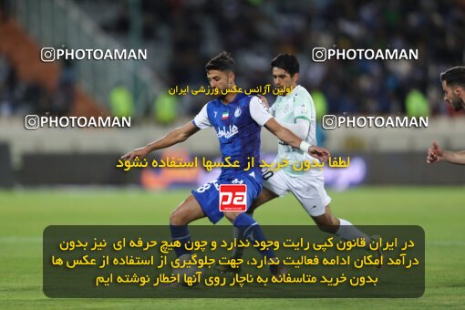 2062587, لیگ برتر فوتبال ایران، Persian Gulf Cup، Week 24، Second Leg، 2023/03/31، Tehran، Azadi Stadium، Esteghlal 2 - 0 Zob Ahan Esfahan
