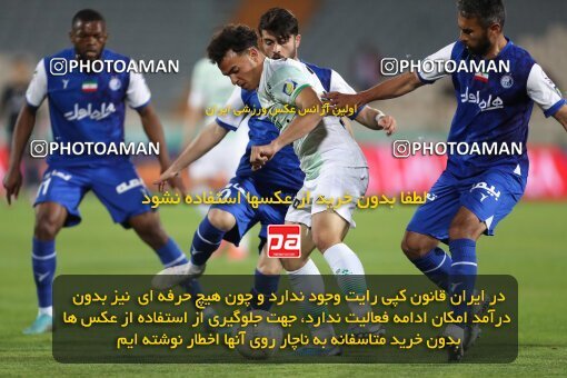 2062635, لیگ برتر فوتبال ایران، Persian Gulf Cup، Week 24، Second Leg، 2023/03/31، Tehran، Azadi Stadium، Esteghlal 2 - 0 Zob Ahan Esfahan
