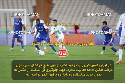 2062644, لیگ برتر فوتبال ایران، Persian Gulf Cup، Week 24، Second Leg، 2023/03/31، Tehran، Azadi Stadium، Esteghlal 2 - 0 Zob Ahan Esfahan