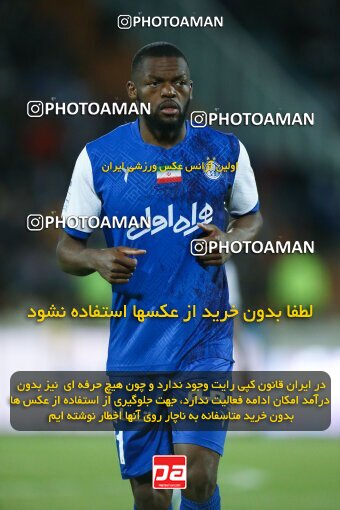 2042218, لیگ برتر فوتبال ایران، Persian Gulf Cup، Week 24، Second Leg، 2023/03/31، Tehran، Azadi Stadium، Esteghlal 2 - 0 Zob Ahan Esfahan