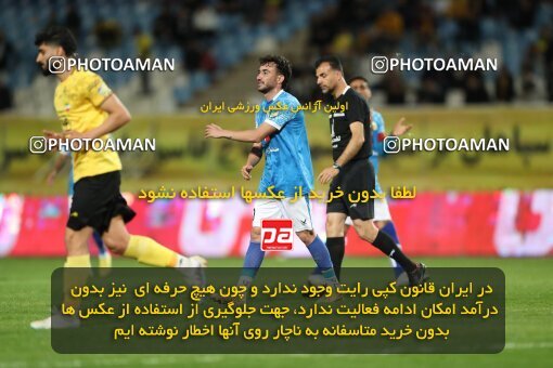 2002761, لیگ برتر فوتبال ایران، Persian Gulf Cup، Week 24، Second Leg، 2023/03/31، Isfahan، Naghsh-e Jahan Stadium، Sepahan 1 - 0 Sanat Naft Abadan