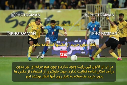 2002772, لیگ برتر فوتبال ایران، Persian Gulf Cup، Week 24، Second Leg، 2023/03/31، Isfahan، Naghsh-e Jahan Stadium، Sepahan 1 - 0 Sanat Naft Abadan