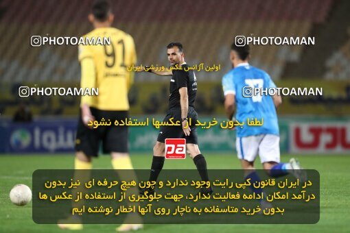 2002787, لیگ برتر فوتبال ایران، Persian Gulf Cup، Week 24، Second Leg، 2023/03/31، Isfahan، Naghsh-e Jahan Stadium، Sepahan 1 - 0 Sanat Naft Abadan