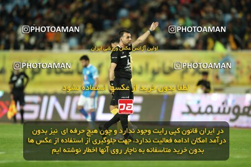 2002853, لیگ برتر فوتبال ایران، Persian Gulf Cup، Week 24، Second Leg، 2023/03/31، Isfahan، Naghsh-e Jahan Stadium، Sepahan 1 - 0 Sanat Naft Abadan