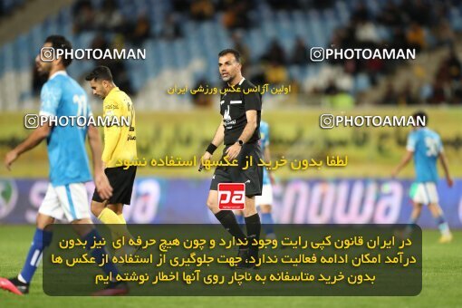 2002896, لیگ برتر فوتبال ایران، Persian Gulf Cup، Week 24، Second Leg، 2023/03/31، Isfahan، Naghsh-e Jahan Stadium، Sepahan 1 - 0 Sanat Naft Abadan
