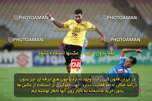 2002915, لیگ برتر فوتبال ایران، Persian Gulf Cup، Week 24، Second Leg، 2023/03/31، Isfahan، Naghsh-e Jahan Stadium، Sepahan 1 - 0 Sanat Naft Abadan