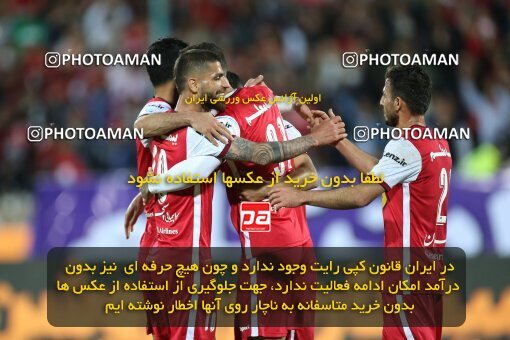 2003581, لیگ برتر فوتبال ایران، Persian Gulf Cup، Week 25، Second Leg، 2023/04/06، Tehran، Azadi Stadium، Persepolis 3 - 0 Malvan Bandar Anzali