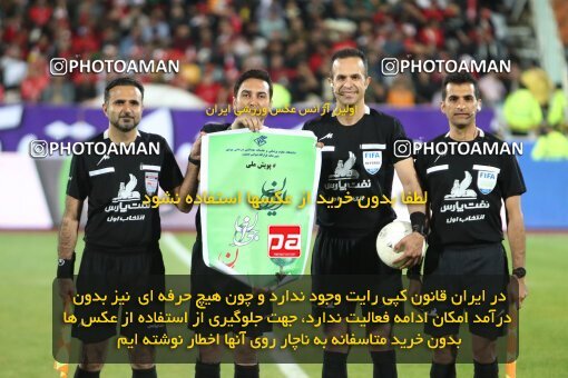 2004099, لیگ برتر فوتبال ایران، Persian Gulf Cup، Week 25، Second Leg، 2023/04/06، Tehran، Azadi Stadium، Persepolis 3 - 0 Malvan Bandar Anzali