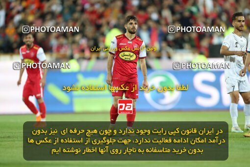 2004136, لیگ برتر فوتبال ایران، Persian Gulf Cup، Week 25، Second Leg، 2023/04/06، Tehran، Azadi Stadium، Persepolis 3 - 0 Malvan Bandar Anzali