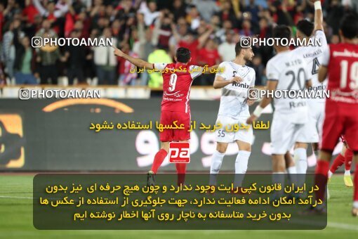 2004177, لیگ برتر فوتبال ایران، Persian Gulf Cup، Week 25، Second Leg، 2023/04/06، Tehran، Azadi Stadium، Persepolis 3 - 0 Malvan Bandar Anzali