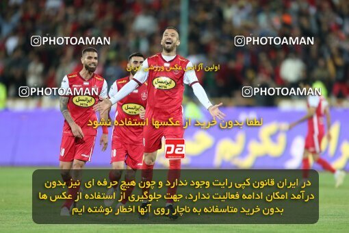 2037140, لیگ برتر فوتبال ایران، Persian Gulf Cup، Week 25، Second Leg، 2023/04/06، Tehran، Azadi Stadium، Persepolis 3 - 0 Malvan Bandar Anzali