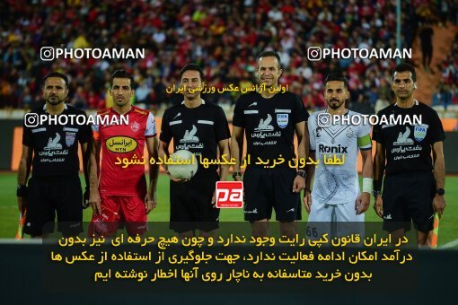 2073250, لیگ برتر فوتبال ایران، Persian Gulf Cup، Week 25، Second Leg، 2023/04/06، Tehran، Azadi Stadium، Persepolis 3 - 0 Malvan Bandar Anzali