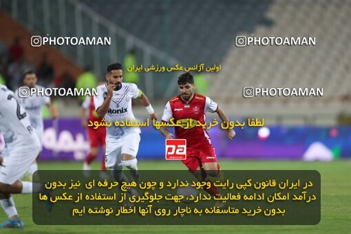 2084309, لیگ برتر فوتبال ایران، Persian Gulf Cup، Week 25، Second Leg، 2023/04/06، Tehran، Azadi Stadium، Persepolis 3 - 0 Malvan Bandar Anzali