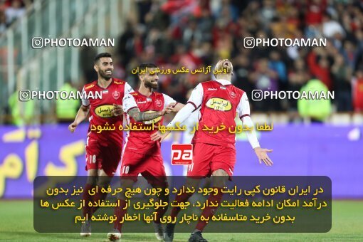 2084334, لیگ برتر فوتبال ایران، Persian Gulf Cup، Week 25، Second Leg، 2023/04/06، Tehran، Azadi Stadium، Persepolis 3 - 0 Malvan Bandar Anzali