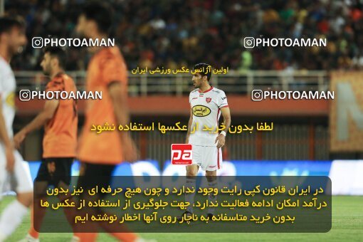 2043058, لیگ برتر فوتبال ایران، Persian Gulf Cup، Week 26، Second Leg، 2023/04/14، Kerman، Shahid Bahonar Stadium، Mes Kerman 1 - 3 Persepolis