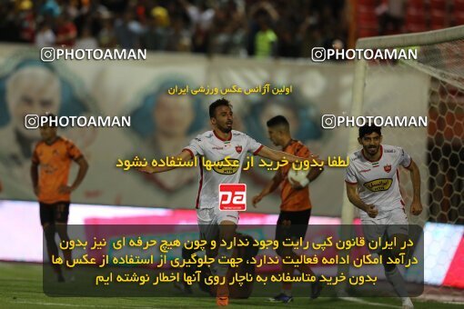 2043064, لیگ برتر فوتبال ایران، Persian Gulf Cup، Week 26، Second Leg، 2023/04/14، Kerman، Shahid Bahonar Stadium، Mes Kerman 1 - 3 Persepolis